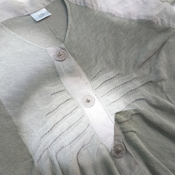 Hurry! Store Close Next Week!! Crea concept linen? Cardigan - Picture 3 of 6